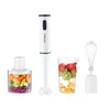 Blender 200W Rvs Hand 4 In 1 Onderdompeling Elektrische Voedsel Mixer Met Kom Keuken Groente Vleesmolen Chopper garde