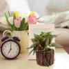 Dekorative Blumen gefälschte künstliche Pflanzen Dekor Topfblume Mini Haustür Dekorationen Kunststoff
