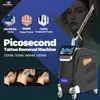 Uso della clinica di bellezza del laser Pico per la rimozione del tatuaggio del dispositivo laser Pico professionale medico approvato CE