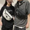 Midjesäckar bröstväska nylon kvinnliga bälte mode bum rese handväska för unisex telefonpåse ficka höftpaket