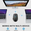 Мышь Rapoo M300G Мышь Nirkabel Diam Bluetooth Многорежимная Optik Portabel dengan Desain Ergonomis Mendukung Hingga 3 Perangkat 230905