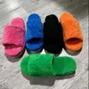 Slippers 2023 Plush Fleece Flat Home Autumn And Winter Fashion Comfortable Flip Flop Casual Women's