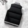 Męskie kamizelki Mężczyźni moda termiczna miękka kamizelka miękka kurtka Mężczyźni Spring Slevelay Casual Vest Men Winter Plus Size Lose Grusten Mander Płaszcz 8xl 230905