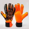 Luvas esportivas homens crianças profissional futebol goleiro luvas macio completo látex deslizamento forte proteção futebol goleiro luvas 5 dedo salvar 230905