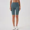 Running Shorts Women Seamless Sports Leggings Summer High Waist Fitness Yoga Naked Feeling Workout Gym Slim Pants