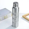 Water Bottles 1000ml 28.3 7.3cm Stainless Steel Bottle Portable Free Drinking Gym Sports Cycling Kids School Gifts JU0095