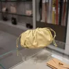 Sacs à bandoulière de luxe pour femmes Bvs femmes Botteg Vene sacs manioc jaune nuage X