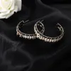 C Stud Earing Designer For Lady Women CCity heart-shaped Earring Internet celebrity Jewelry Woman Gold hoop Earrings 8463