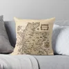 Pillow 1927 Vintage Scotland Map Design - Unique Gift Idea Throw Decor Pillowcases Cusions Cover