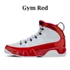 NEW Mens 9 9s Basketball Shoes 10 10s New Fire Red Racer Blue Particle Grey Olive University Gold Cement Seattle Chicago Los Angeles Jumpman 10 Sneakers 40-47