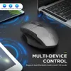 Myszy myszy Kompatibel Bluetooth ISI Ulang 2 4G Infik PM6 Nirkabel Multimode Office Mute Mendukung PC Laptop Tablet Ponsel Pintar 230905