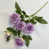 Decorative Flowers Fake Flower Orchid Heart Angle Roses Branches Wedding Bride Floral Simulation Study Office Decoration Artificial Rose