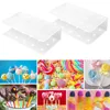 Kitchen Storage 2 Pcs Of 15-Hole Acrylic Transparent Lollipop Display Stand For Wedding And Birthday Parties