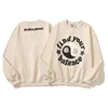 Sweats à capuche surdimensionnés pour hommes, sweat-shirt imprimé bouffant, pull à capuche Hip Hop, haut