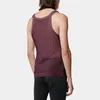 Canotte da uomo Canottiera da uomo senza maniche in maglia a maglia Top camicetta Muscle Sport Gym T-shirt Slim Stretch sportivo