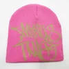 Mt Knitted Hat, Men's and Women's Jacquard Popular Hip-hop Letter Trendy Street Hat ZMPX