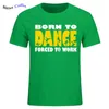 Erkek Tişörtleri Komik Yenilik Tişört Erkek Tee Tshirt Dance Street Baskı Gömlek