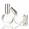 Förvaringsflaskor burkar spray flaska mini tom skönhet kosmetiska behållare 10 ml rund per glasåfyllningsbar reseförstärkare bärbar d dhrez