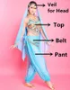 Сценическая одежда Dacning 6 цветов Костюм для танца живота Женское платье для выступлений Болливуд Высокое качество