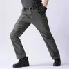 Męskie spodnie taktyczne mężczyźni 2023 Letnie piesze wędrówki na świeżym powietrzu Lekkie spodnie sprężystości Polowanie Szybkie suche dno