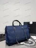 2023 Luxurious Vacation-Ready Denim Bag: Chain-Strap & Fringe Detailing, High-End Feel in Original Blue Fabric, Perfect as Travel or Business Bag