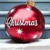 Christmas Decorations 60CM Outdoor Inflatable Ball Made PVC Giant Large s Tree Toy Xmas Gifts Ornaments Decor