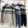 Herrenpullover Winter Kaschmirpullover Herren Kleidung Top -Qualität männlicher Pullover hält Warm Pull Homme Fashion Herren Schlank