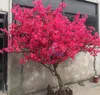 Fiori artificiali Fiore di ciliegio bouganville speetabilis decorazione nuziale opzionale sakura 46 pollici 120 cm di lunghezza ZZ