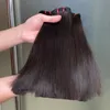 最高品質12Aグレードの人間の髪の未加工の織りブラジルのマレーシアのインドの生の髪の束3ピース黒人女性のための絹のようなストレートショートヘアエクステンション