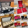 Coffret Polyivalent kozmetik kasa takı kutusu tasarımcısı Volt Deri İzleme Kutusu 8 Erkek İzle Organizatör Takı Saklama Kutuları Moda Kadın Yüzük Tepsi Kılıfları