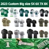 S-8XL Kelce Jalen Hurts voetbalshirt AJ Bruin Kelly Groen DeVonta Smith Brian Dawkins Nolan Haason Reddick Darius Slay D'Andre Swift Goedert Mailata Reggie Wit