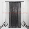 Curtain Decoration 3MM Sequin Curtains For El Wedding Party Events Shiny Background Fabrics Backdrop Silver/Gold/Blue/Pink