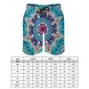 Shorts Masculinos Tribal Print Board Trenky Beach Calças Retro Floral Tamanho Grande Sunga Confortável