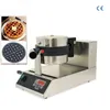 Fabricantes de pão Comercial CNC Máquina de Waffle Única Cabeça Rotativa Forno Treliça Bolo Crepe Scone