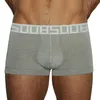 Cuecas em boxers para homens casual sexy algodão fino veludo cinto calcinha sólida boxer roupa interior dos homens