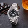 SUPERCLONE Datejust RO Luxury Fashion Designer Watches Small Leisure Money Steel b Watch with Three Eyes Six Needles the Needle Doesn't Move GEOX