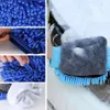 Nuevos guantes para lavado de coche, guantes de microfibra lavables de doble cara para el cuidado de limpieza del coche, paño de limpieza, toalla, manopla, accesorios para coche