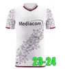 23 24 Fiorentina Soccer Jerseys J. Ikone 2023 2024 Castrovilli Erick Florence Jersey Acf Jovic A.