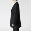 Men's Suits Autumn And Winter Woolen Coat Medium Long Loose Large Size Custom