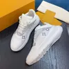 Herr designer sko Beverly Hills slip-on sneaker mjuk kalvläder sport sneakers präglade överdimensionerade mönster bekväma avslappnade körskor för män 05