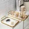 Tacki herbaty nordycka INS prostokątny kubek wodny taca domowy salon czajniczka magazynowa talerz jadalnia dekoracja ślub ślub