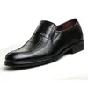 Sapatos de vestido homens couro formal negócios masculino escritório trabalho plano oxford respirável festa casamento aniversário 230905