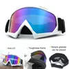 Skibrille Skibrille Anti-Fog-Skibrille Winter Snowboard Radfahren Motorrad Winddichte Sonnenbrille Outdoor-Sport Taktische Schutzbrille 230905