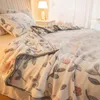 寝室のための毛布の両面パッド入り格子縞の毛布冬の暖かさシングルフリースクーバーチュアデリットチャウドヒバーメゾン230906