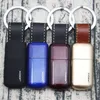 Personalized fashion boutique lighter creative key chain pendant emery wheel open flame buckle gift 5A43