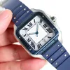 스퀘어 디자이너 시계 Renojes Watch 여자 스테인레스 스틸 남자의 시계 골드 플랜트 은색 몬트레 드 레스 워터프 여성 시계 디자이너 시계 DH013