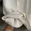 Мужские свитера Casablanca Свитер высокого качества с зеленой полосой и вырезами Трикотажные топы с короткими рукавами Модная уличная одежда Мужчины Женщины Casa Shir 230905
