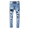 Calça jeans rasgada masculina, jeans preto, skinny, rasgado, destruído, stretch, slim fit, hop hop, 260o