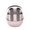 TWS Earphone Touch Control Bluetooth 5.0 Wireless Half In-Ear Headphones Earbuds Comfortable Wear Noise Cancelling Headset with Clear Charger Box