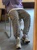 Pantalon femme rose Plaid femmes mode coréenne surdimensionné Jogging pantalons de survêtement Harajuku décontracté pantalon à carreaux tendance Jogger